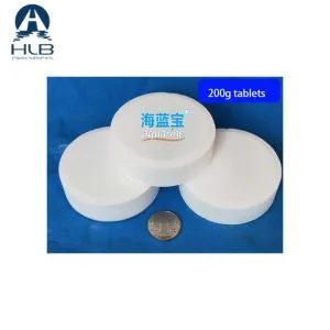 शुद्धतम संघटक क्लोरीन गोलियाँ