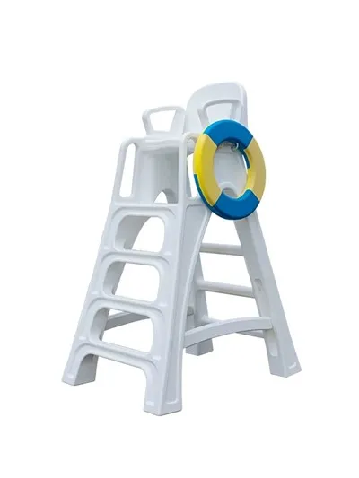 पूर्ण प्लास्टिक पीई लाइफगार्ड चेयर